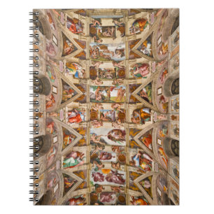 Sistine Chapel Ceiling, 1512 från Michelangelo Anteckningsbok