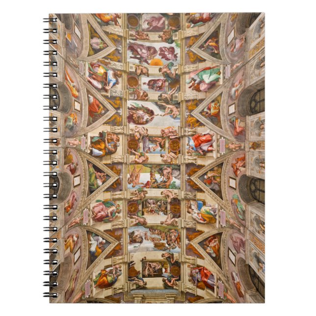 Sistine Chapel Ceiling av Michelangelo Anteckningsbok (Framsidan)