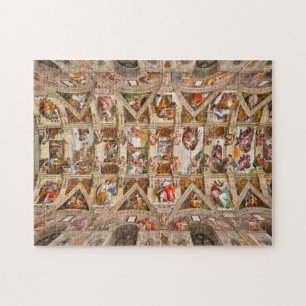 Sistine Chapel Ceiling av Michelangelo Pussel