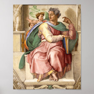 Sistine Chapel Ceiling - Prophet Isaiah Poster
