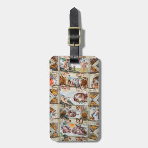 Sistine Chapel Michelangelo - Vatican, Rom, Italie Bagagebricka