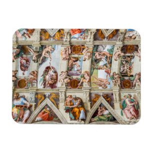 Sistine Chapel Michelangelo - Vatican, Rom, Italie Magnet