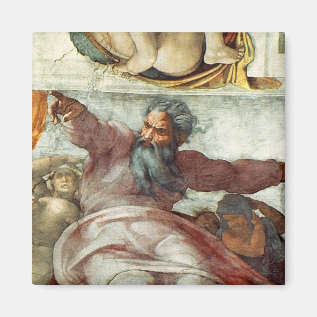 Sistine Chapel-tak Magnet (Framsidan)