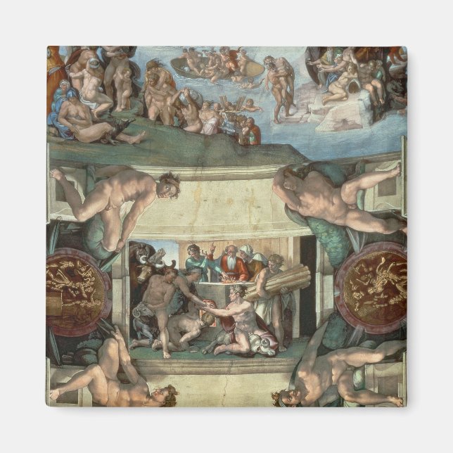 Sistine Chapel-tak Magnet (Framsidan)