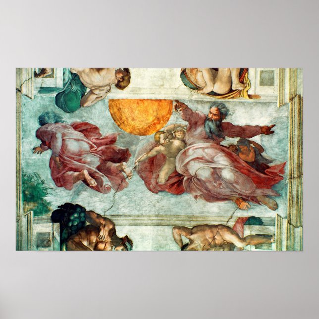 Sistine Chapel-tak Poster (Framsidan)