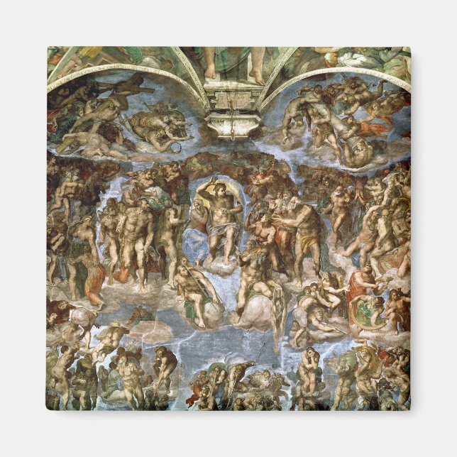 Sistine Chapel: The Last Dom, 1538-41 Magnet (Framsidan)