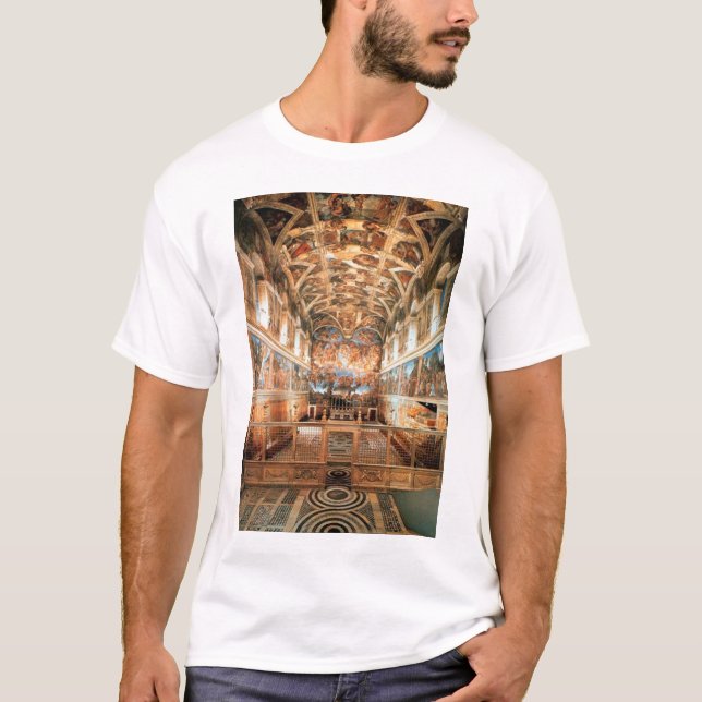 Sistine kapell tee (Framsida)