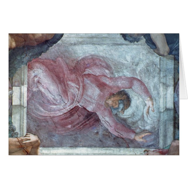Sistine kapelltak 2 hälsningskort (Framsidan Horizontal)