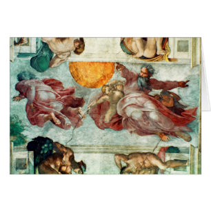 Sistine kapelltak 3 hälsningskort