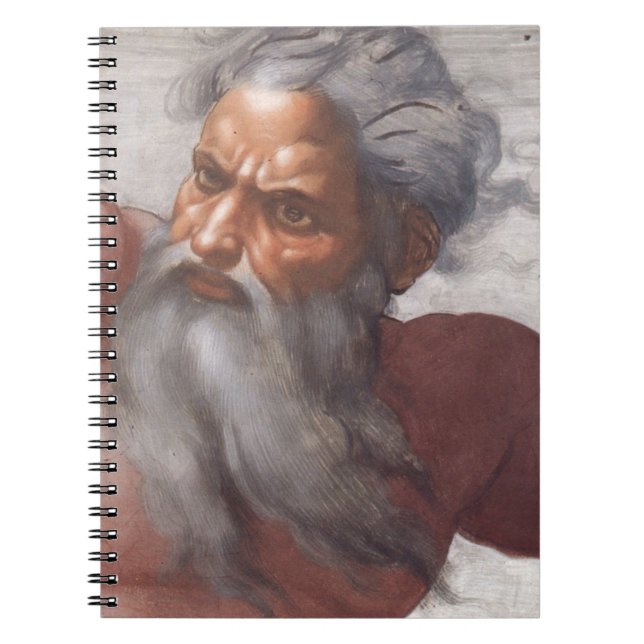 Sistine kapelltak anteckningsbok med spiral (Framsidan)