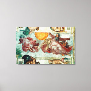 Sistine kapelltak canvastryck