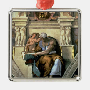 Sistine kapelltak: Cumaean Sibyl, 1510 Julgransprydnad Metall