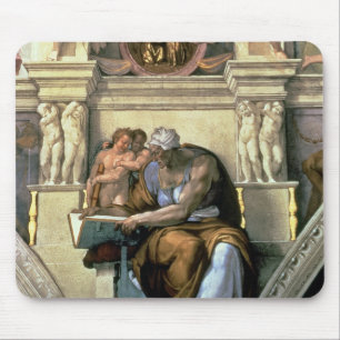 Sistine kapelltak: Cumaean Sibyl, 1510 Musmatta