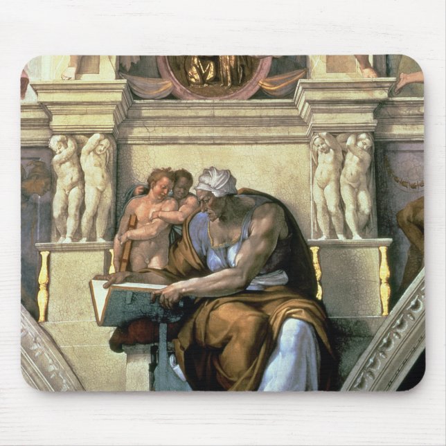 Sistine kapelltak: Cumaean Sibyl, 1510 Musmatta (Framsidan)