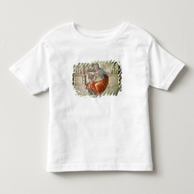 Sistine kapelltak: Delphic Sibyl Tee Shirt (Framsida)
