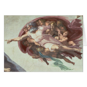 Sistine kapelltak hälsningskort
