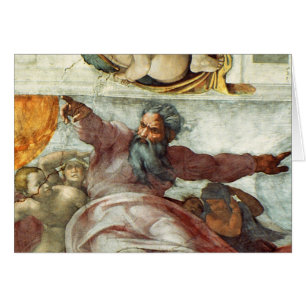 Sistine kapelltak hälsningskort