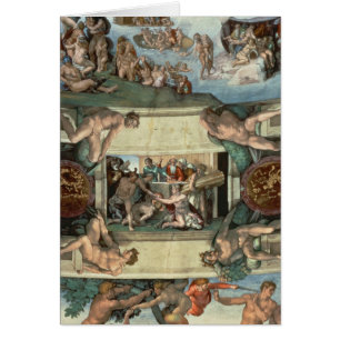 Sistine kapelltak hälsningskort