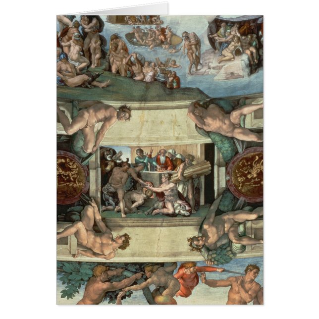 Sistine kapelltak hälsningskort (Framsidan)
