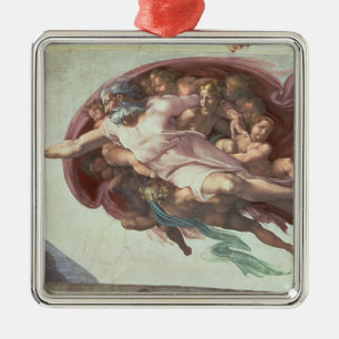 Sistine kapelltak julgransprydnad metall