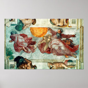 Sistine kapelltak poster