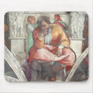 Sistine kapelltak: Profeten Jeremiah Musmatta