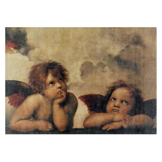 Sistine Madonna Änglar av Raphael Sanzio (Framsidan)