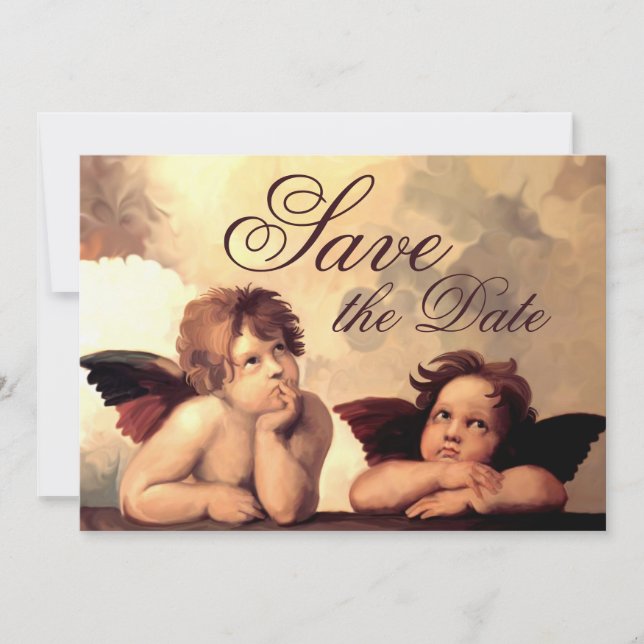 Sistine Madonna Cherubs Raffaelo Sanzio Spara Datumet (Framsida)