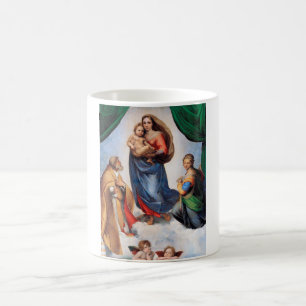 Sistine Madonna, Raphael Kaffemugg