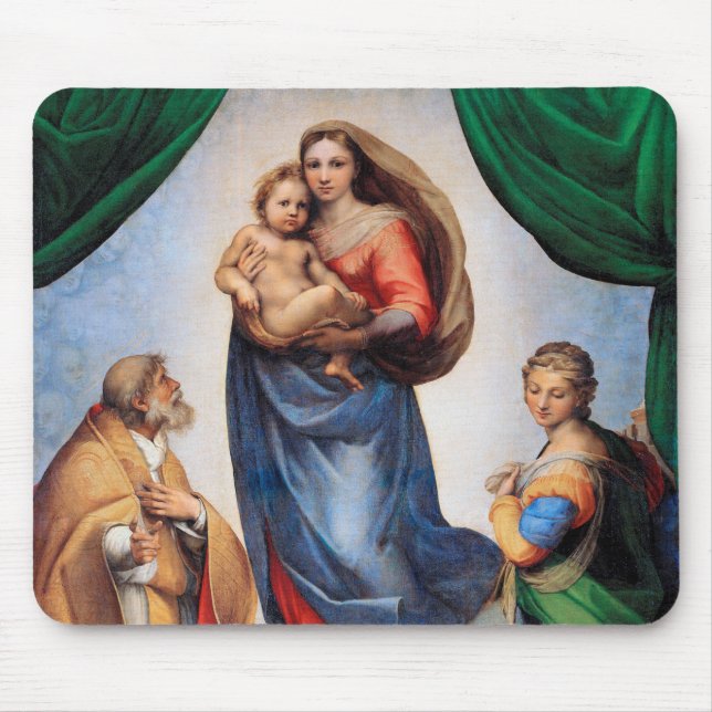 Sistine Madonna, Raphael Musmatta (Framsidan)