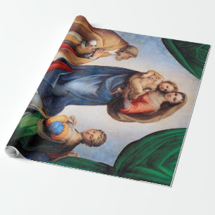 Sistine Madonna, Raphael Presentpapper