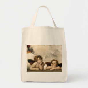 Sistine Madonna specificerar, Raphael Tygkasse