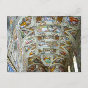 sistine tak vykort