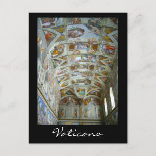 sistine vaticano vykort