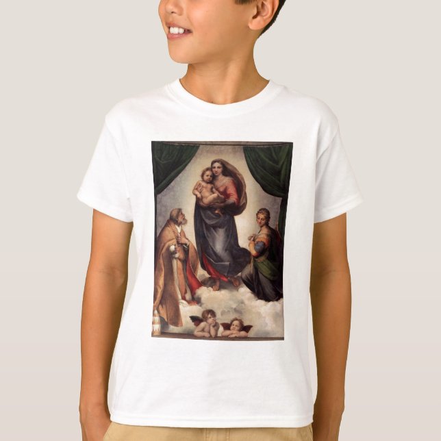Sistinen Madonna T-shirt (Framsida)
