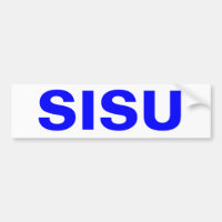Sisu Bumperdekal Övre halvön MI Finland