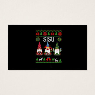 sisu christmas-dag visitkort