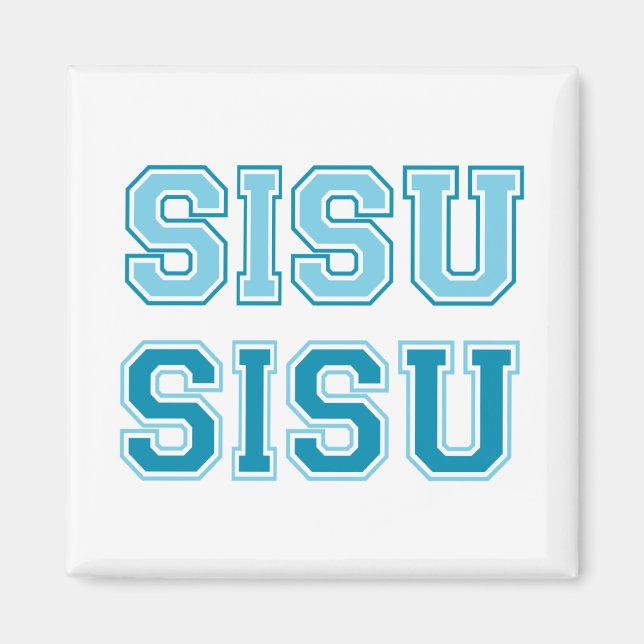 SISU Finland Magnet (Framsidan)