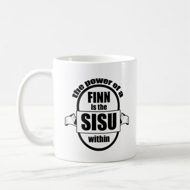 SISU-finländaren driver Kaffemugg (Vänster)