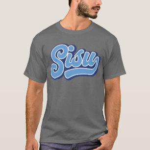 Sisu finlandssvensk pride, fena, Finland T-tröja T Shirt