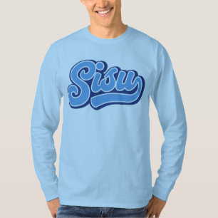 Sisu finlandssvenskt tecken, Finland T-tröja Tee