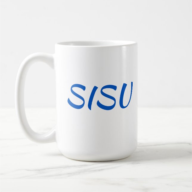 SISU Finsk kaffe Mugg (15 oz) (Vänster)