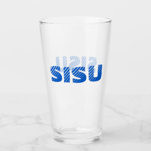 SISU finskt glaserglas - Tumbler Glassware Glaskopp
