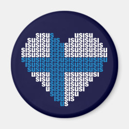Sisu Heart Magnet