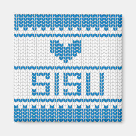 Sisu Heart Sticka Magnet 1
