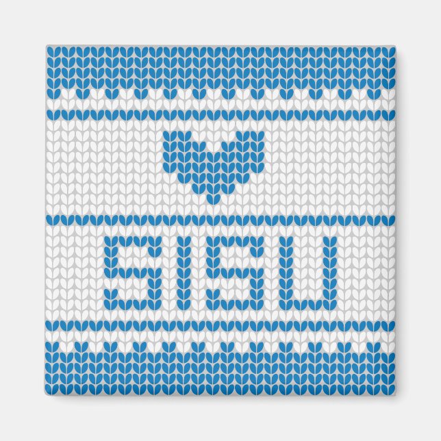 Sisu Heart Sticka Magnet 1 (Framsidan)