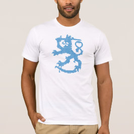 Sisu lejon manar inpassade T-tröja Tee Shirt