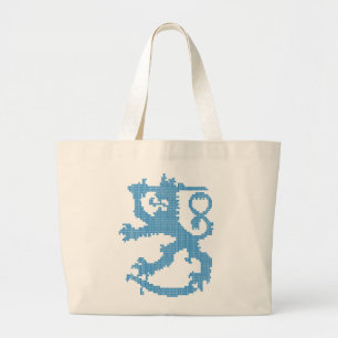 Sisu Lion Jumbo Tote Bag Tygkasse