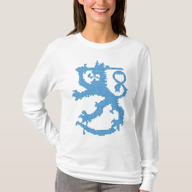 Sisu Lion Women's Long Sleeve Tröja (Framsida)