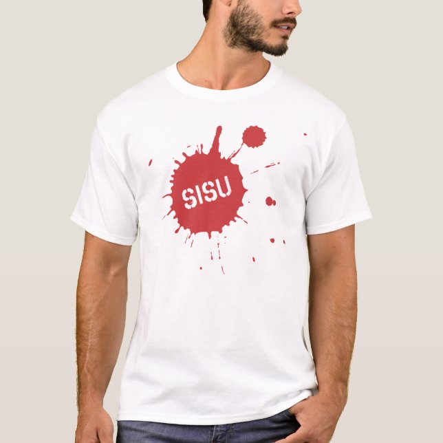 Sisu Splatter 1 T-shirt (Framsida)